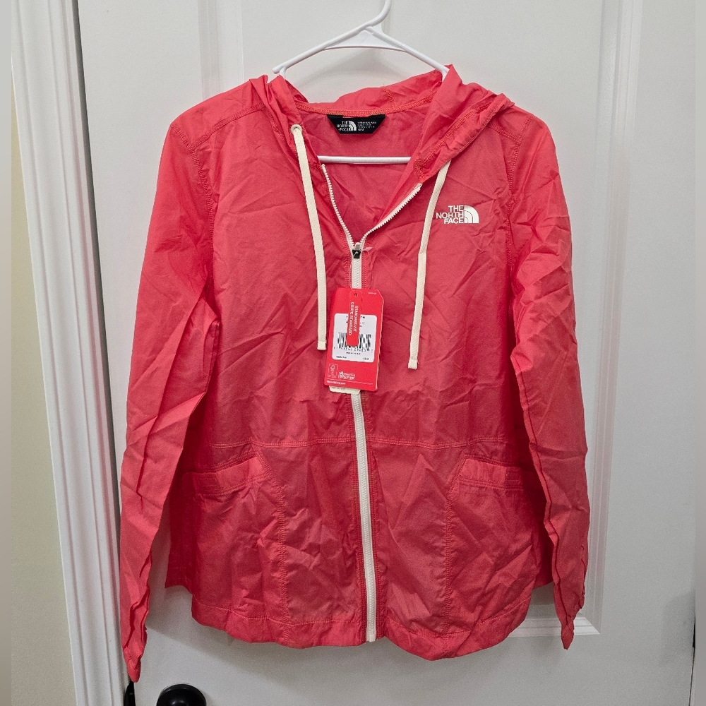 The North Face blue rapids full zip hooded jacket